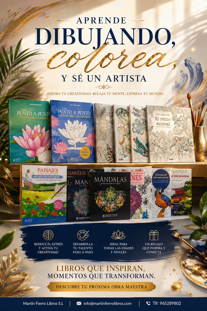 SELECCIÓN 18 LIBROS DE COLOREAR