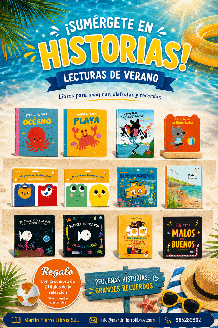 SELECCIÓN DE 12 LIBROS INFANTILES PARA VERANO