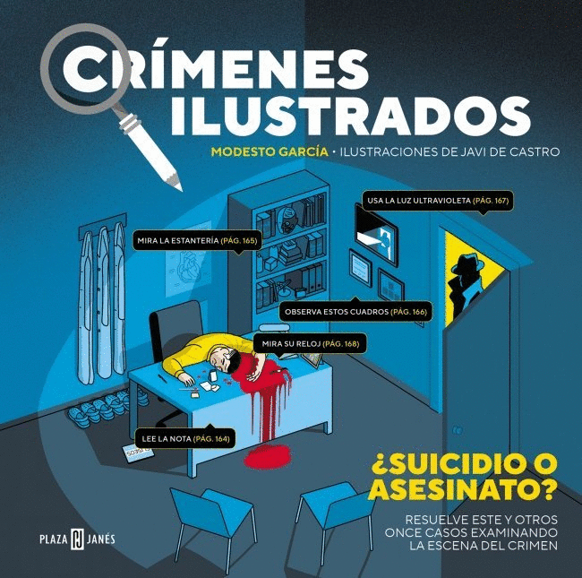 CRÍMENES ILUSTRADOS - ¿SUICIDIO O ASESINATO?