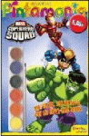 SUPER HERO SQUAD. ACUARELAS PINTAMANIA