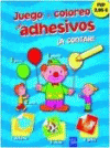 A CONTAR! (JUEGO Y COLOREO CON ADHESIVOS) YOYO
