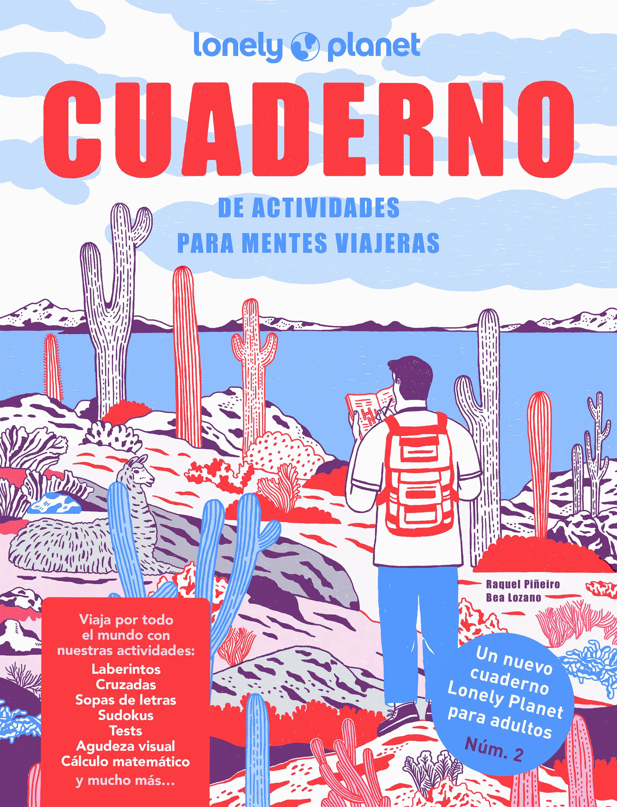 CUADERNO DE ACTIVIDADES PARA MENTES VIAJERAS, VOL 2 LONELY