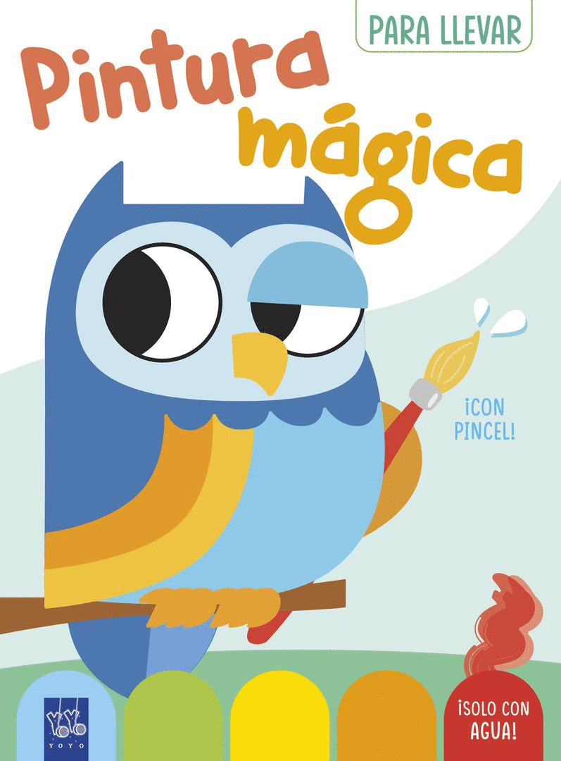 PINTURA MÁGICA PARA LLEVAR. BÚHO (YOYO)