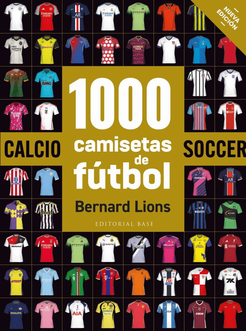 1000 CAMISETAS DE FÚBOL