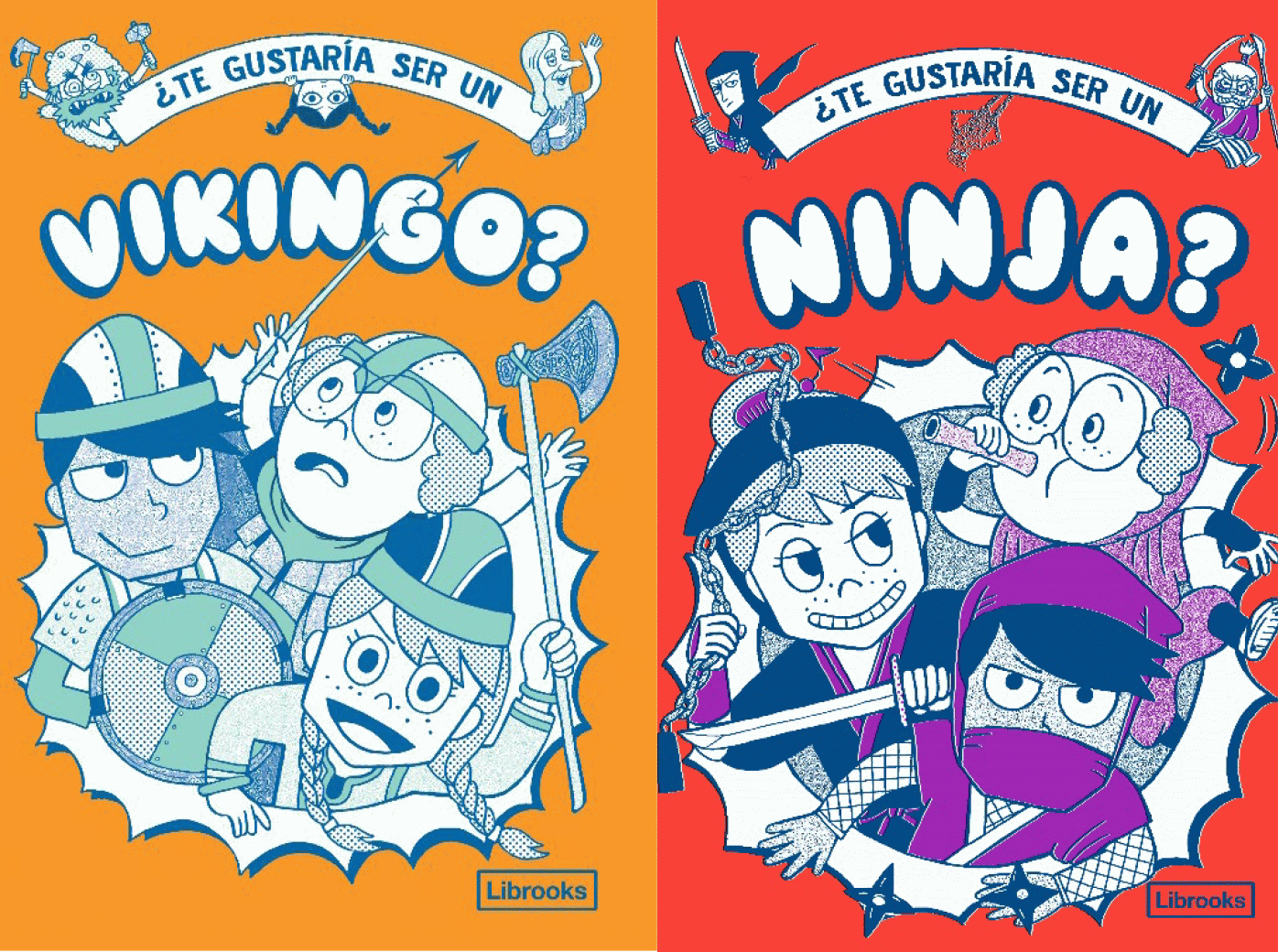 TE GUSTARIA SER UN VIKINGO O UN NINJA?