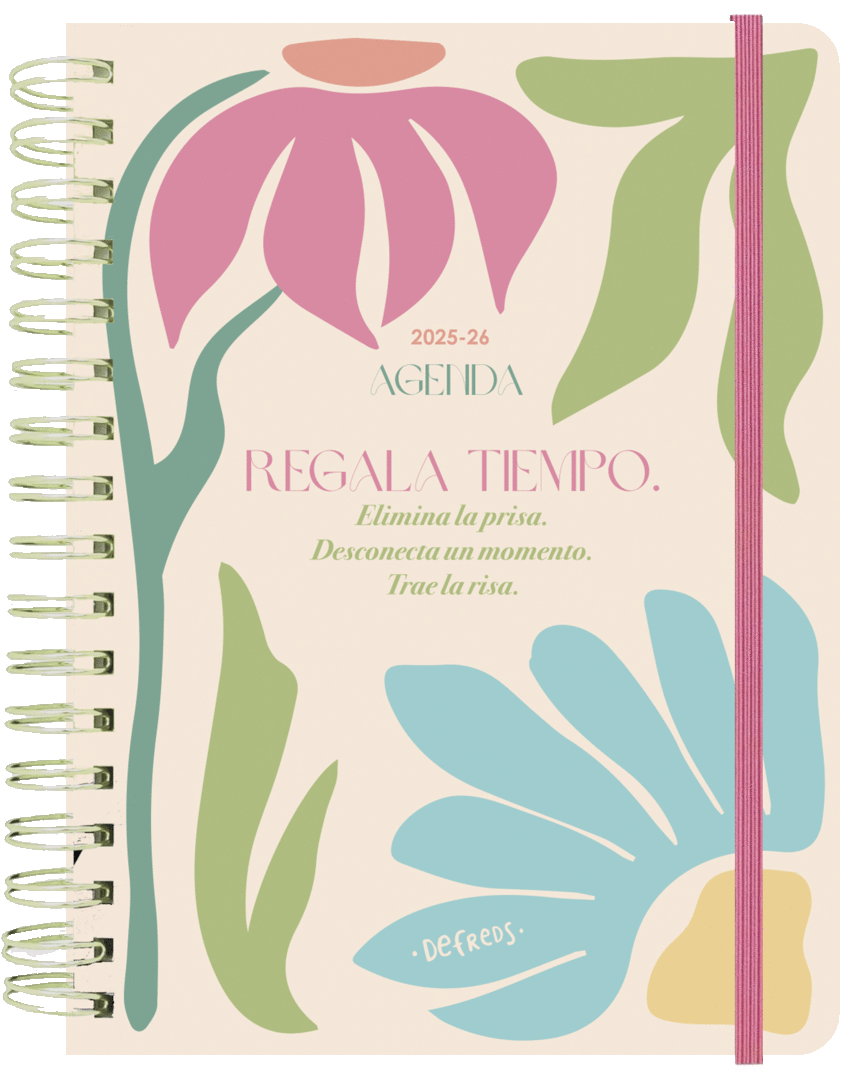 AGENDA ESCOLAR SEMANAL 2025-2026 DEFREDS