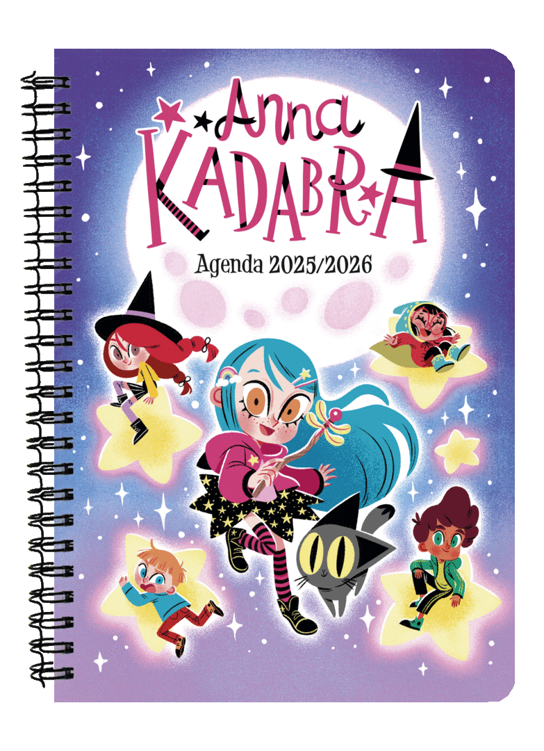 AGENDA ESCOLAR SEMANAL 2025-2026 ANNA KADABRA