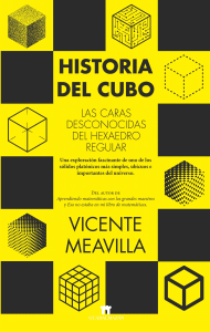 HISTORIA DEL CUBO. LAS CARAS DESCONOCIDAS DEL HEXAEDRO REGU