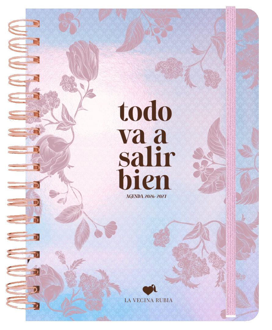 AGENDA TODO VA A SALIR BIEN AGENDA DIARIA 26-27 VECINA RUBIA