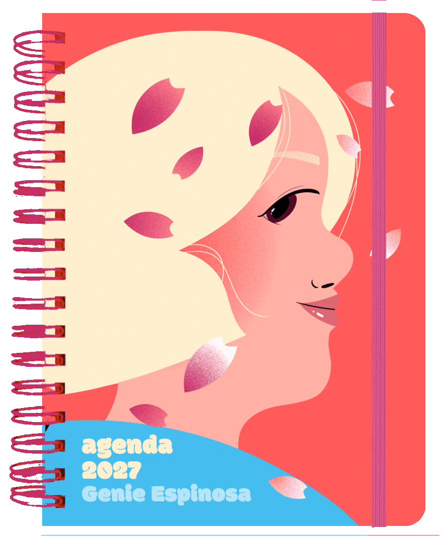AGENDA ANUAL SEMANAL 2027 - GENIE ESPINOSA