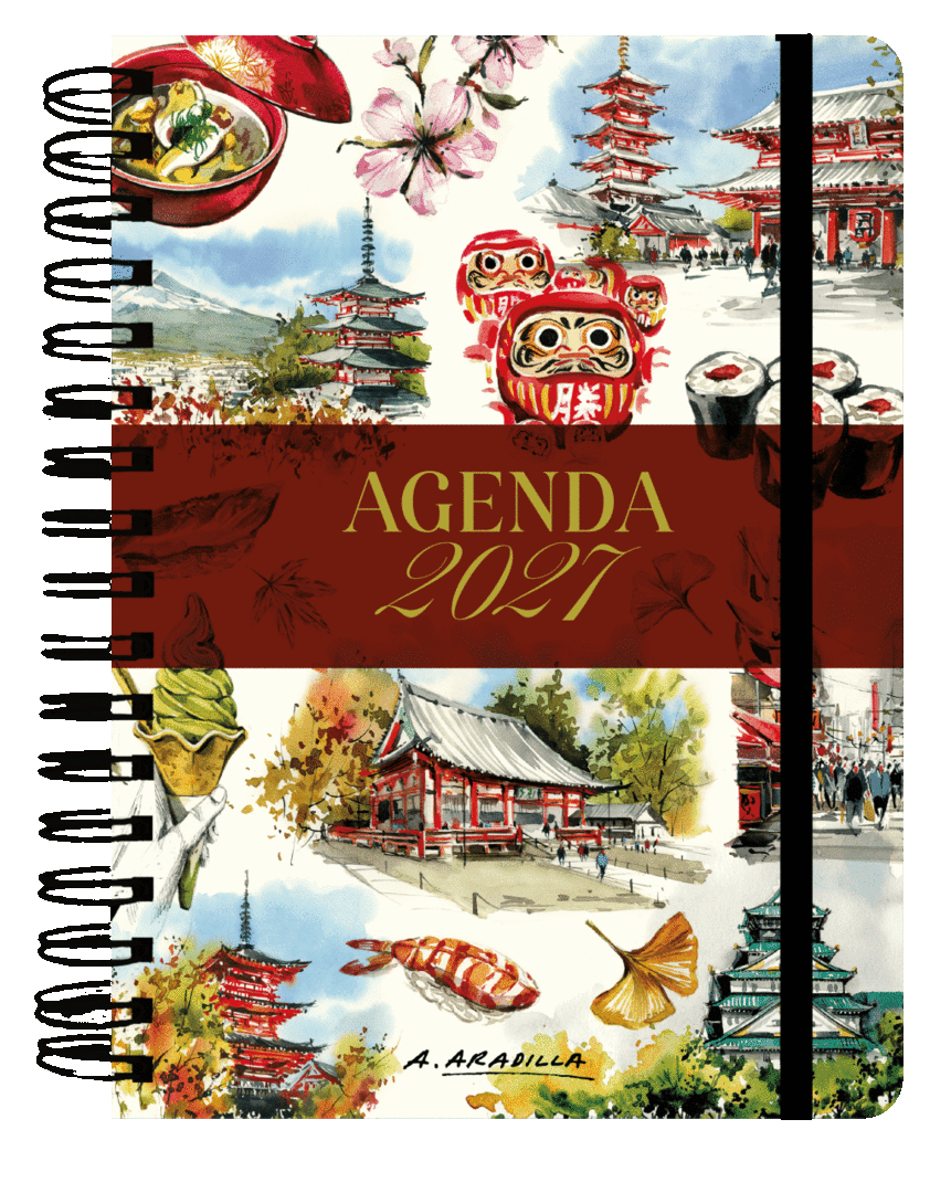 AGENDA ANUAL SEMANAL 2027 - ALICIA ARADILLA