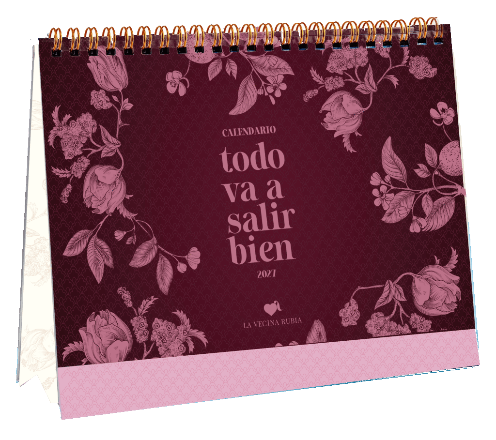 CALENDARIO DE MESA 2027 - LA VECINA RUBIA