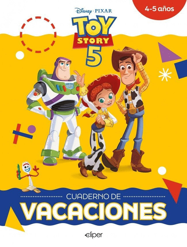TOY STORY 5. CUADERNO DE VACACIONES (4-5 AÑOS) (DISNEY. CUADERNO DE VACACIONES)