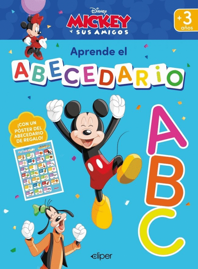A B C MICKEY (DISNEY. PRIMEROS APRENDIZAJES)