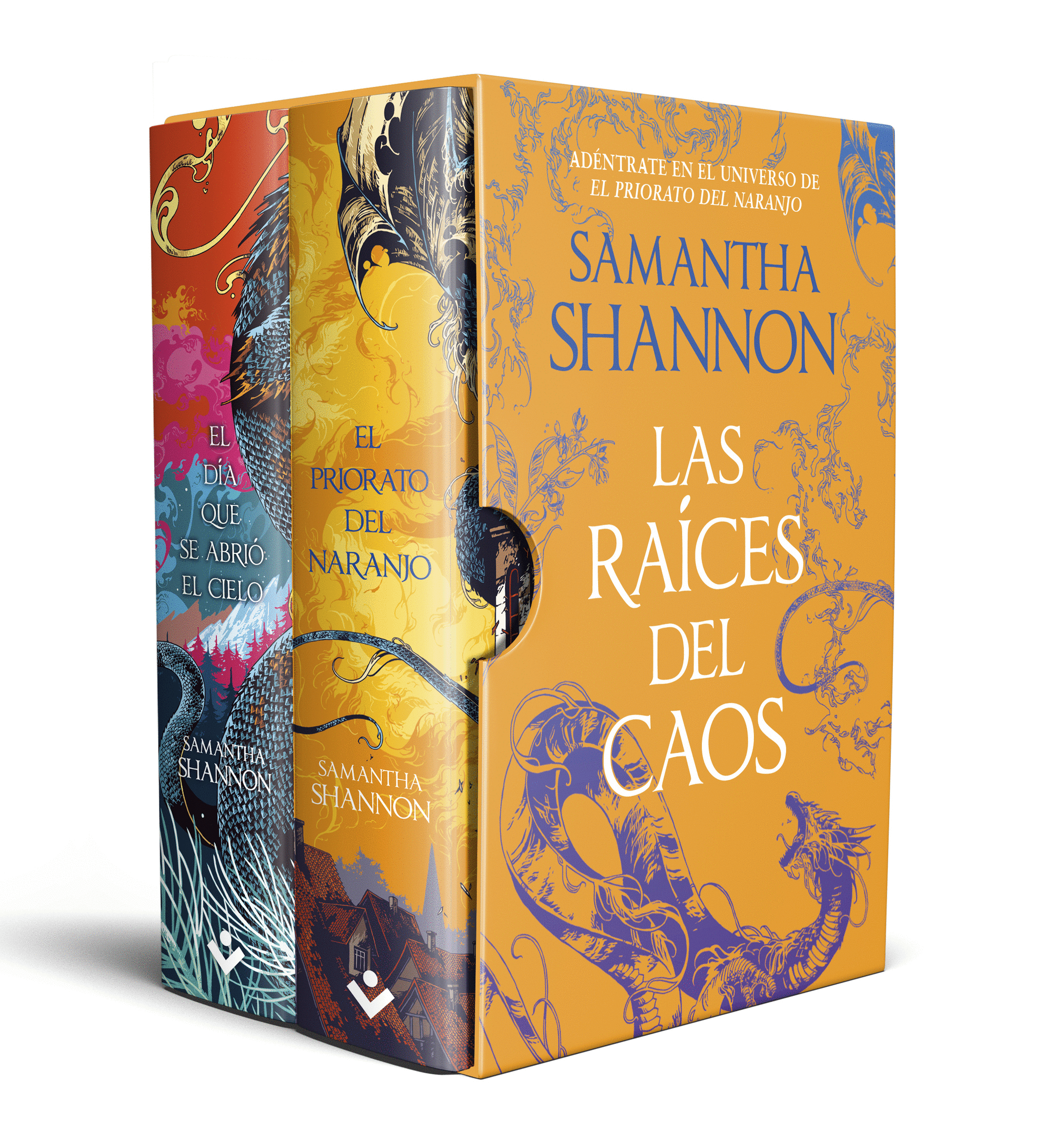 ESTUCHE RAICES DEL CAOS (CONTIENE: EL PRIORATO DEL NARANJO | EL DÍA QUE SE ABRI