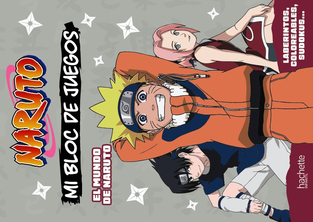 MI BLOC DE JUEGOS NARUTO. EL MUNDO DE NARUTO