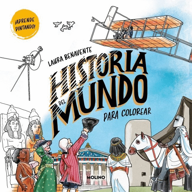 HISTORIA DEL MUNDO PARA COLOREAR