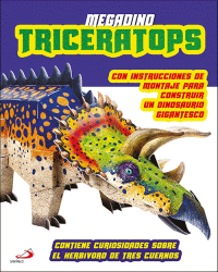 MEGADINO TRICERATOPS(FACIL DE MONTAR SIN PEGAMENTO)