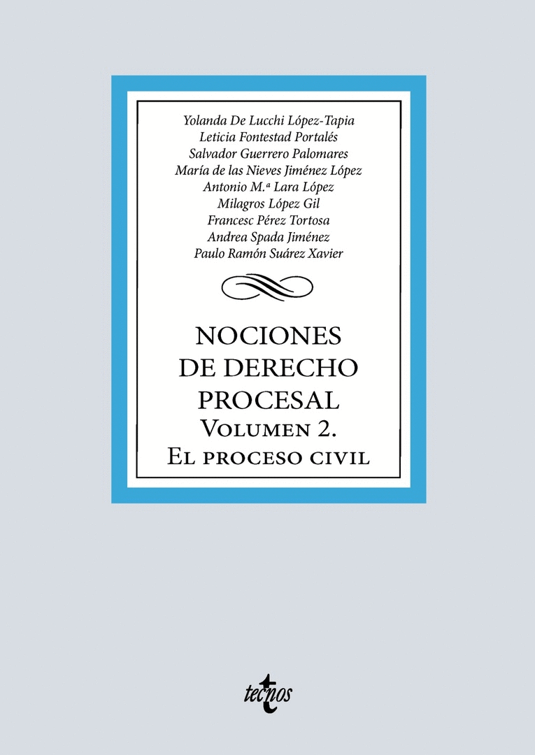NOCIONES DE DERECHO PROCESAL