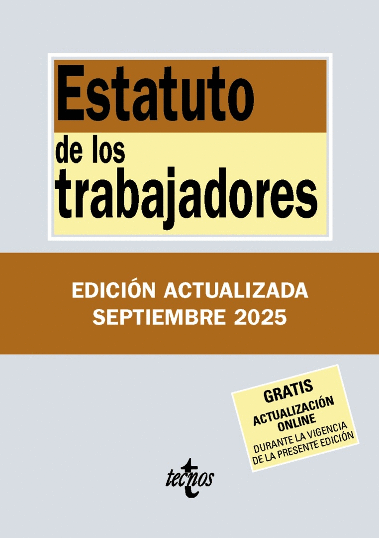 ESTATUTO DE LOS TRABAJADORES ED.2025