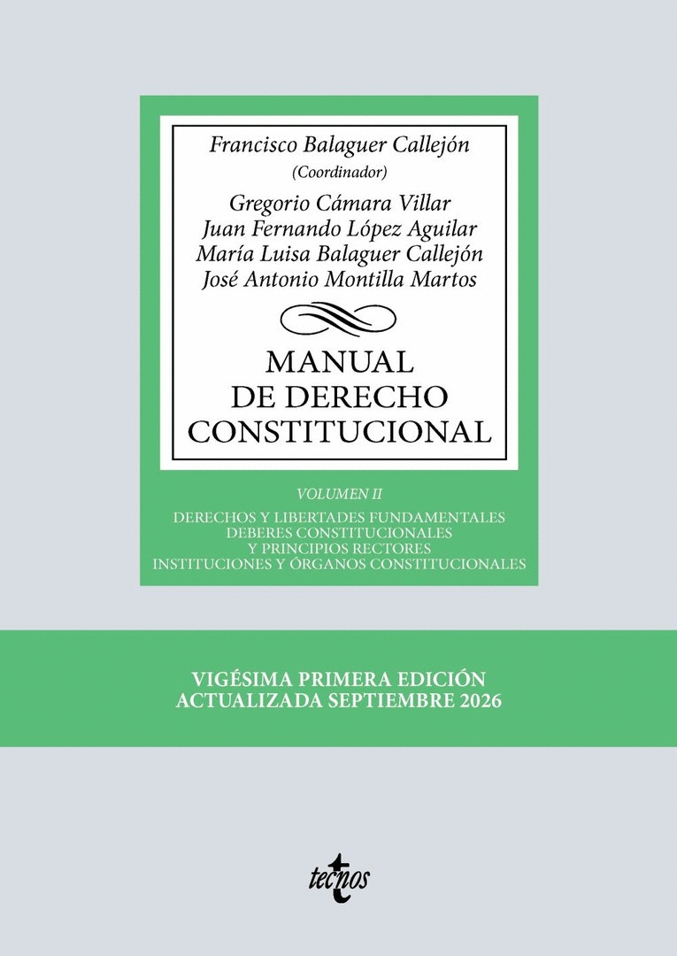MANUAL DE DERECHO CONSTITUCIONAL