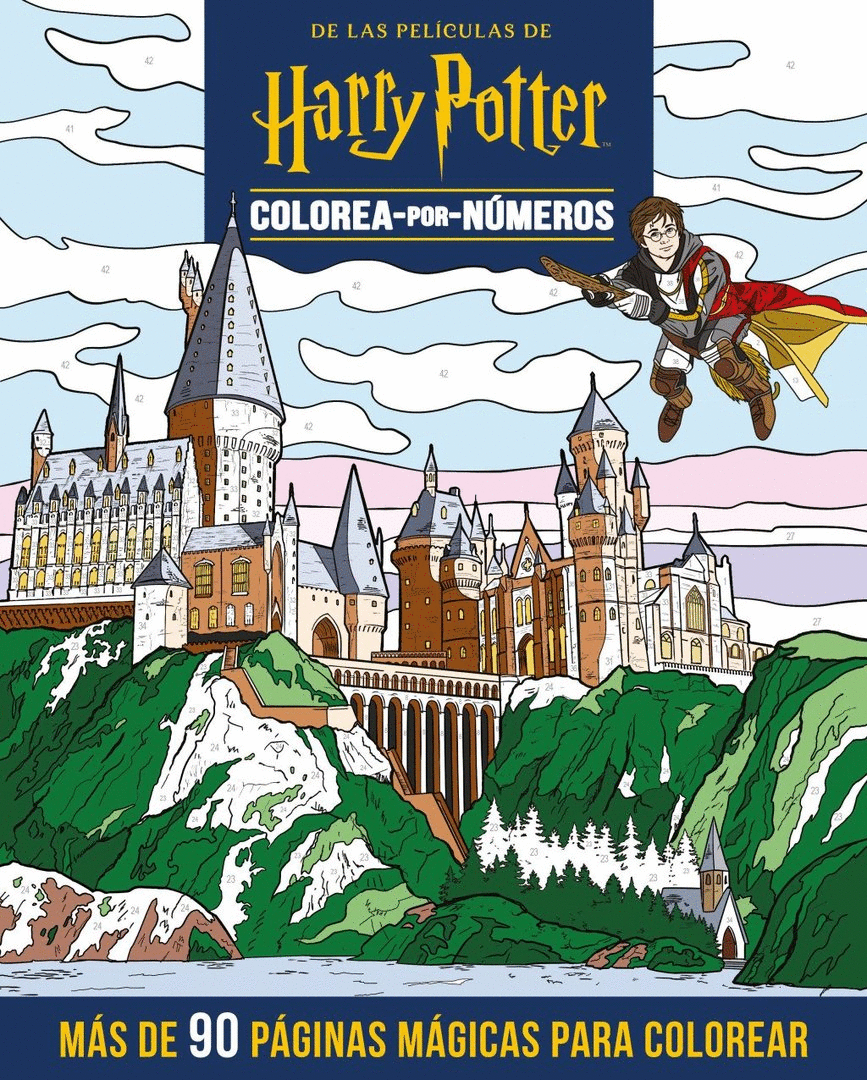 HARRY POTTER: COLOREA POR NÃŠMEROS