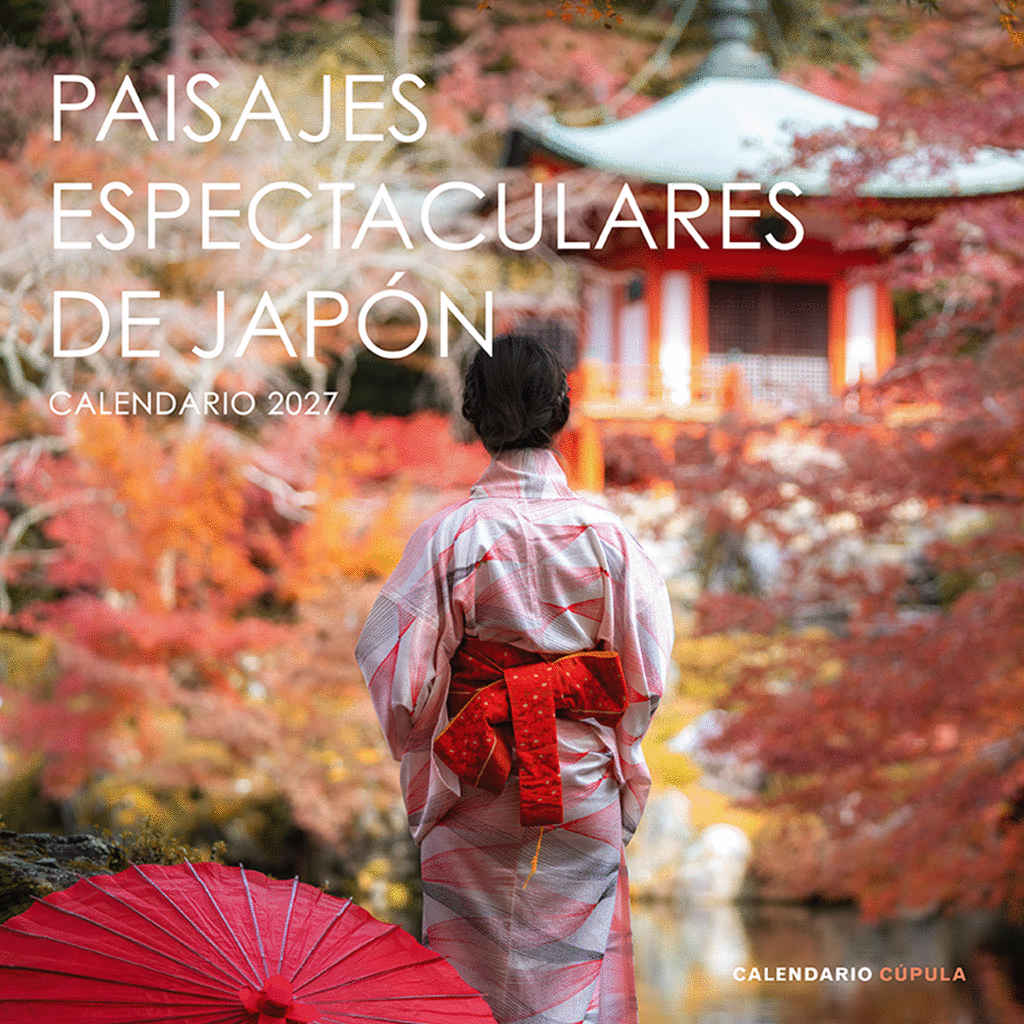 CALENDARIO PAISAJES ESPECTACULARES JAPÓN 2027