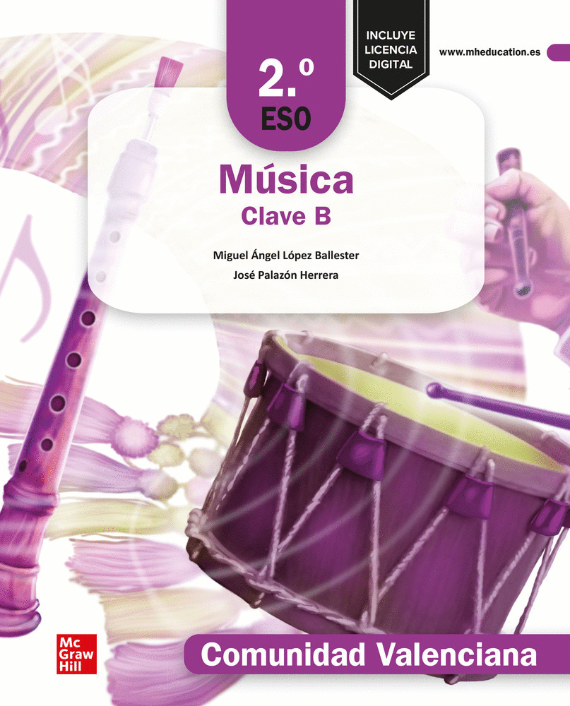 2 ESO MUSICA CLAVE B CV 2025