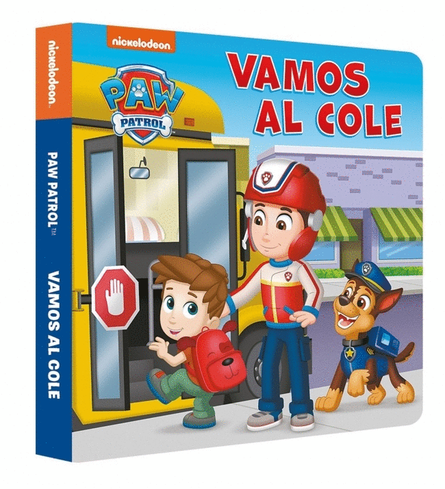 VAMOS AL COLE (PAW PATROL | PATRULLA CANINA) (LIBRO DE CARTÓN)