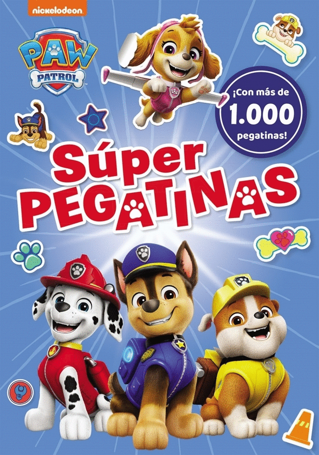 PAW PATROL | PATRULLA CANINA. ACTIVIDADES - SÚPER PEGATINAS. ¡CON MÁS DE 1.000 P