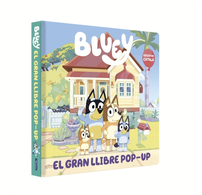 BLUEY. LLIBRE DE CARTRÓ AMB SOLAPES - EL GRAN LLIBRE POP-UP DE BLUEY