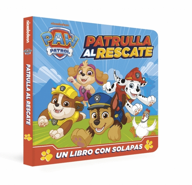 PAW PATROL | PATRULLA CANINA. LIBRO DE CARTÓN CON SOLAPAS - PATRULLA AL RESCATE