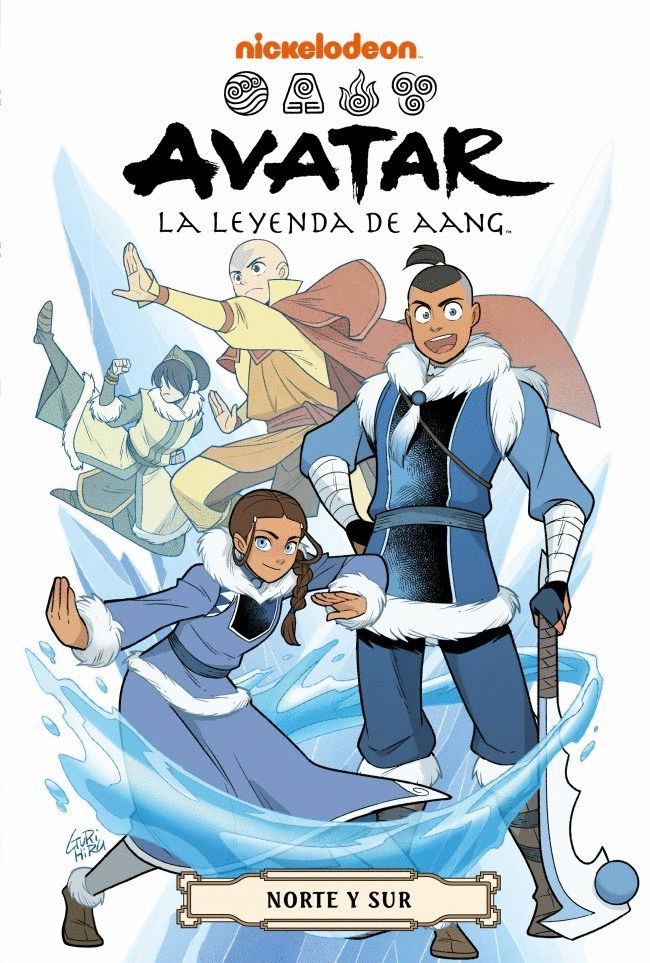 AVATAR  5. LA LEYENDA DE AANG. NORTE Y SUR