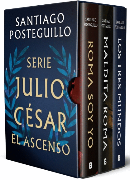 TRILOGÍA JULIO CESAR (ESTUCHE CON ROMA SOY YO, MALDITA ROMA Y LOS TRES MUNDOS)