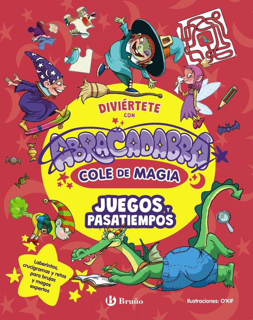 DIVIÉRTETE CON ABRACADABRA, COLE DE MAGIA. JUEGOS Y PASATIEMPOS