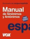 DICC.MANUAL DE SINONIMOS