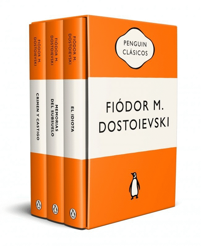 ESTUCHE DOSTOIEVSKI (CONTIENE: CRIMEN Y CASTIGO | MEMORIAS DEL SUBSUELO | EL IDI
