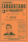 CALENDARIO ZARAGOZANO 2014