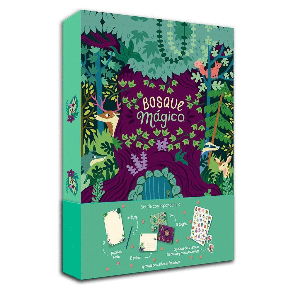 BOSQUE MÁGICO. MI KIT DE CORRESPONDENCIA
