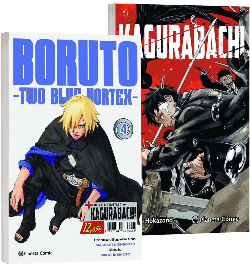 BORUTO: TWO BLUE VORTEX Nº 04 + KAGURABACHI Nº 01 (PACK ESPECIAL)