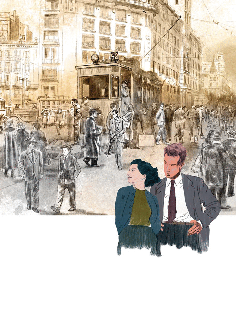 70 CÈNTIMS. LA VAGA DE TRAMVIES DE 1951 (CAT)