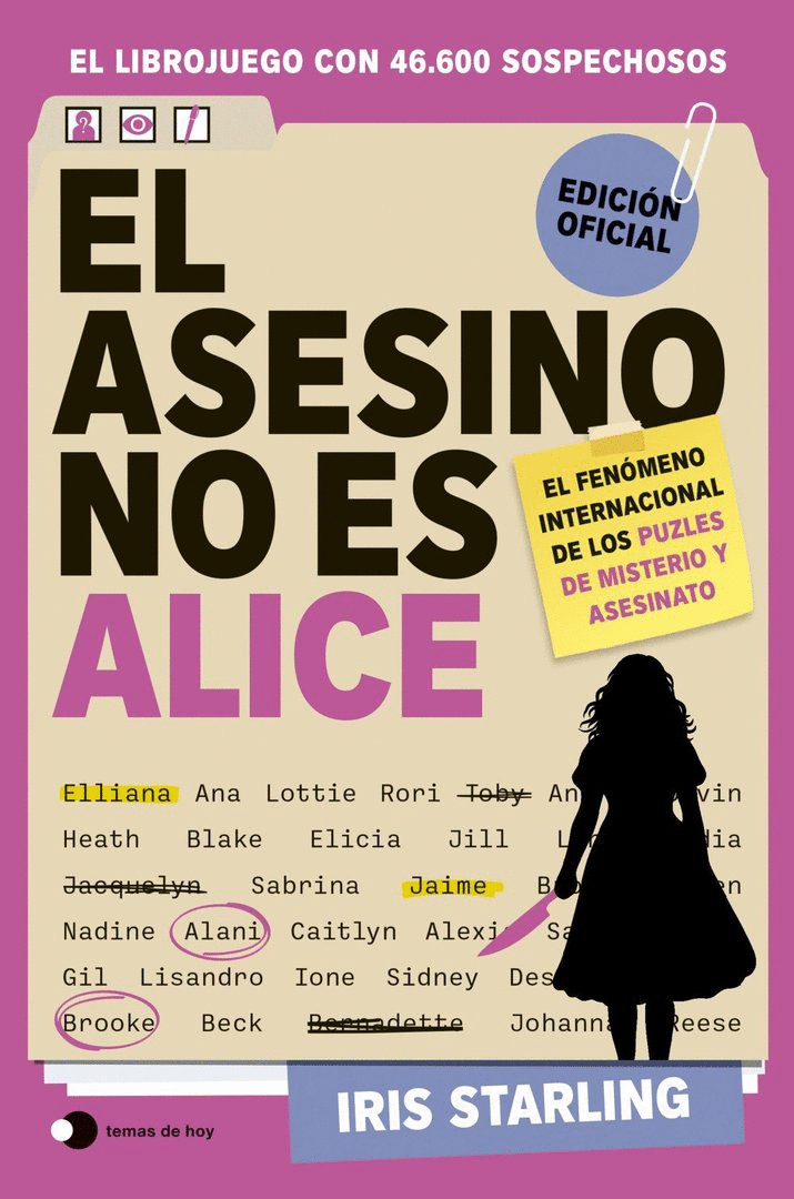 ASESINO NO ES ALICE, EL